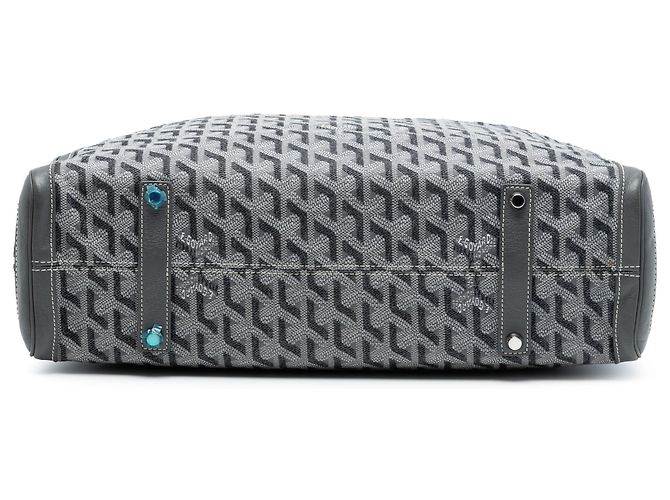 Goyard Grigio Goyardine Voltaire Marrone - vista 3