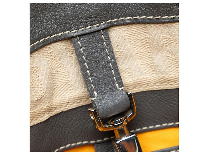 Goyard Grigio Goyardine Voltaire Marrone - vista 5