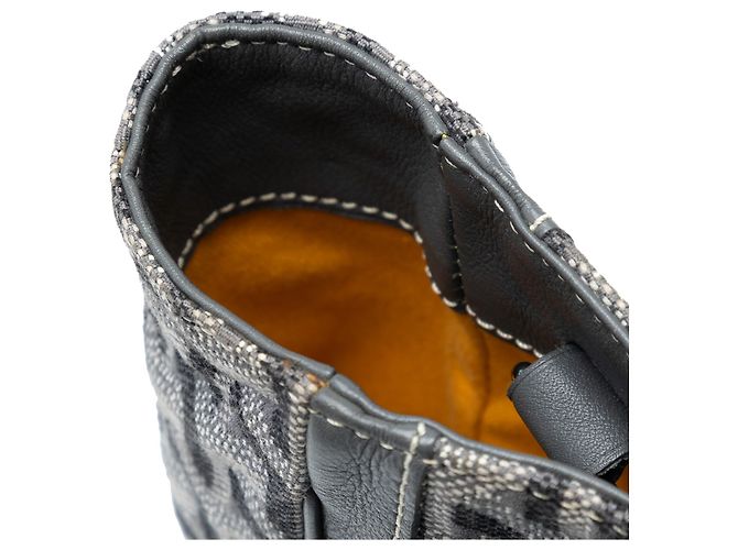 Goyard Grigio Goyardine Voltaire Marrone - vista 7