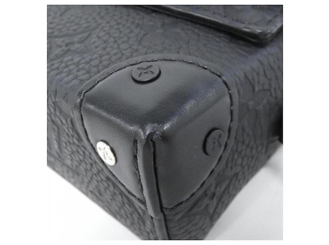 Borsa a spalla portafoglio indossabile Monogram Taurillon Louis Vuitton Nero - vista 3