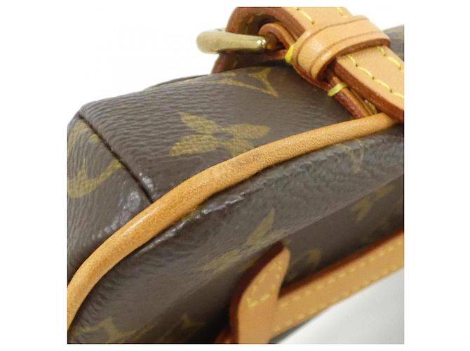 Borsa a vita Louis Vuitton Monogram Pochette Marel Marrone - vista 3