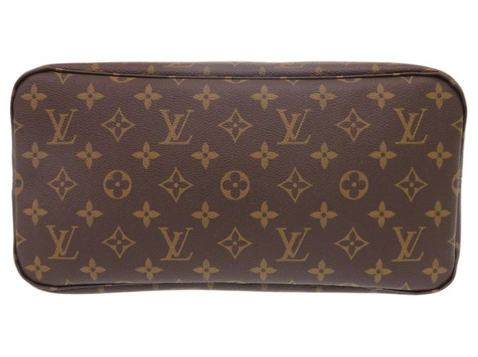 Bolso tote Monogram Neverfull MM de Louis Vuitton Castaño - vista 3