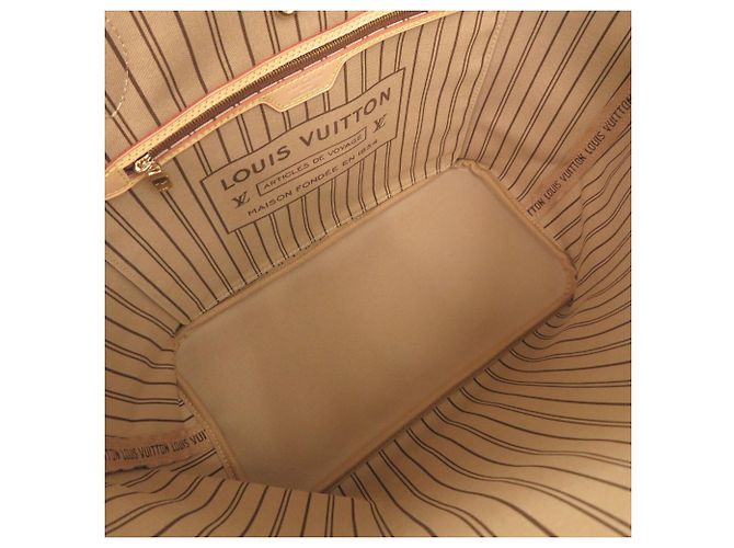 Bolso tote Monogram Neverfull MM de Louis Vuitton Castaño - vista 6