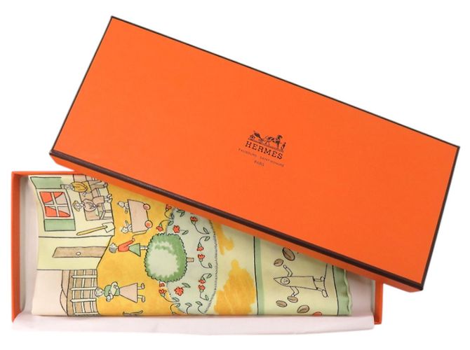 Hermès Carré 45 Taschentuch Mehrfarben - Ansicht 2