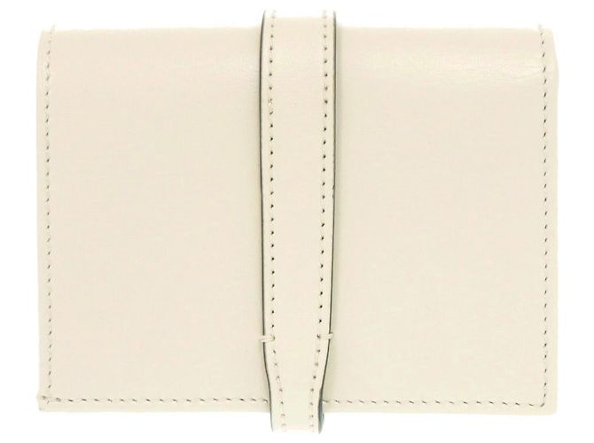 Billetera bifold de cuero marfil Gucci Jackie 1961 - vista 3
