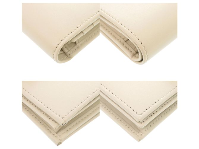 Billetera bifold de cuero marfil Gucci Jackie 1961 - vista 4