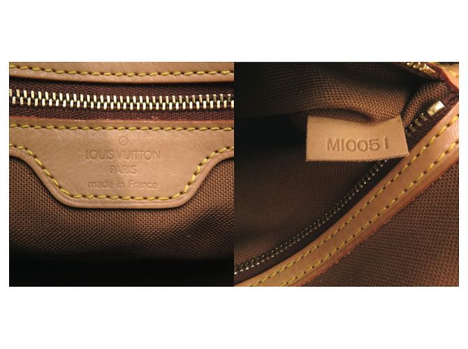 Borsa a mano Mini Looping Monogram Louis Vuitton Marrone - vista 8