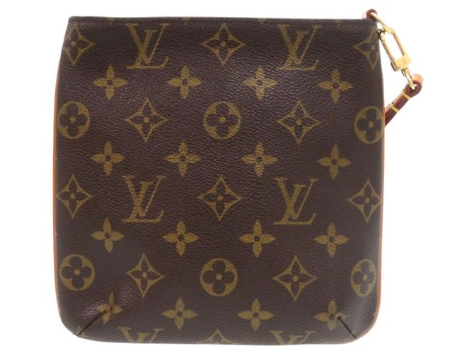 Borsa Pouch Partition Monogram Louis Vuitton Marrone - vista 2