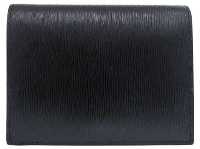 Prada Vitello Move Leder Bi-Fold Geldbörse Schwarz - Ansicht 3