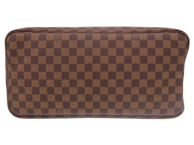 Borsa tote Louis Vuitton Neverfull GM Damier Marrone - vista 3
