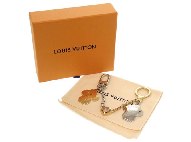 Portachiavi in Metallo Vivienne Louis Vuitton Argento D'oro - vista 2
