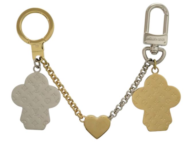 Portachiavi in Metallo Vivienne Louis Vuitton Argento D'oro - vista 3