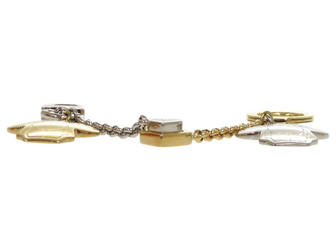 Portachiavi in Metallo Vivienne Louis Vuitton Argento D'oro - vista 4