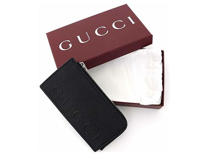 Tarjetero con cremallera Gucci Fragmento de Moneda Plata Amarillo - vista 2