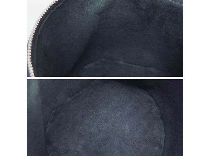 Borsa a mano Cannes Epi Louis Vuitton Nero Argento - vista 11