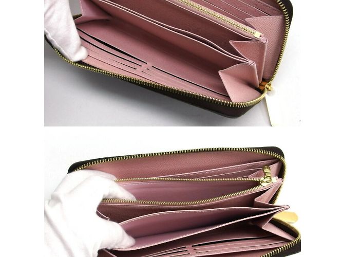 Cartera Zippy Monogram Louis Vuitton Rosa - vista 5