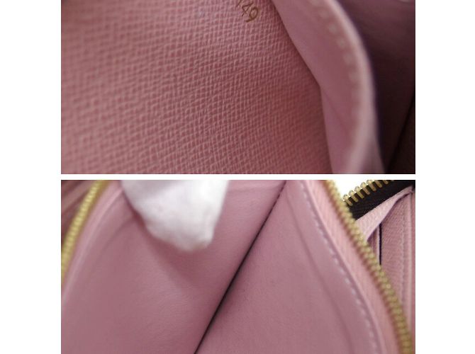 Cartera Zippy Monogram Louis Vuitton Rosa - vista 6