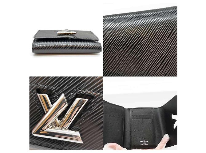 Cartera Compacta Tri-fold Twist de Louis Vuitton Negro - vista 5