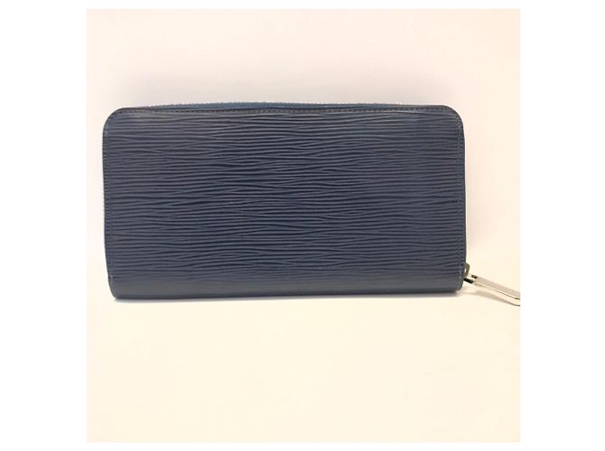 Cartera Zippy Louis Vuitton en Epi Azul Índigo Azul marino - vista 2
