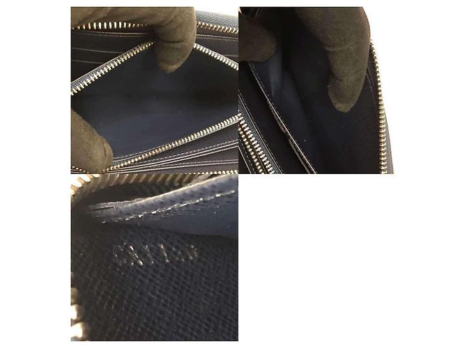 Cartera Zippy Louis Vuitton en Epi Azul Índigo Azul marino - vista 6
