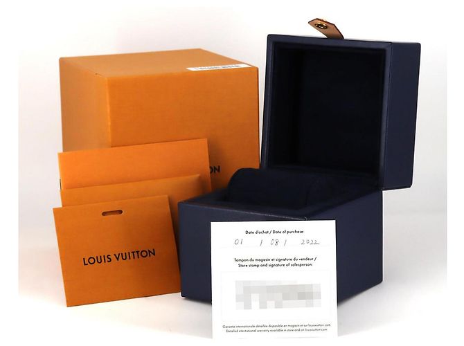 Louis Vuitton Tambour Slim 11P Quarz Uhr - Ansicht 9