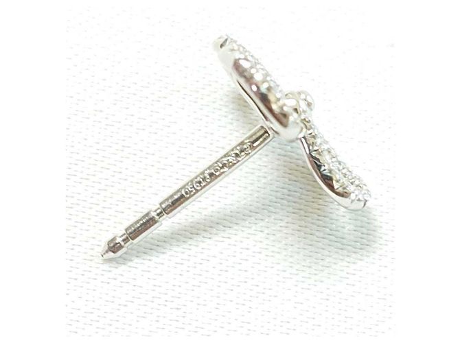 Tiffany & Co Tiffany Platin 950 Papierblumen Ohrstecker - Ansicht 11