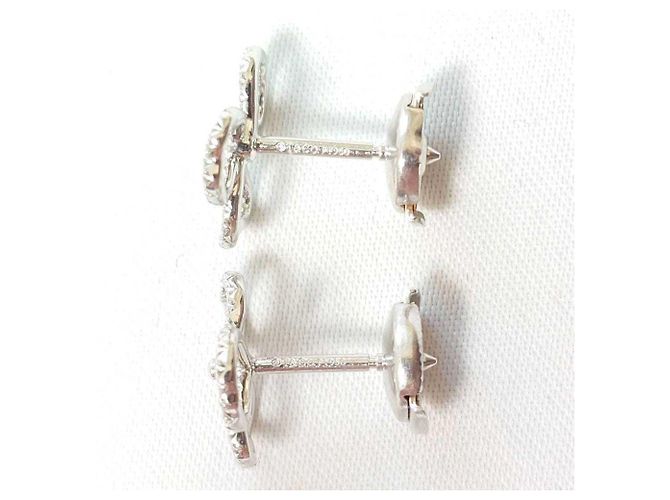 Tiffany & Co Tiffany Platin 950 Papierblumen Ohrstecker - Ansicht 12