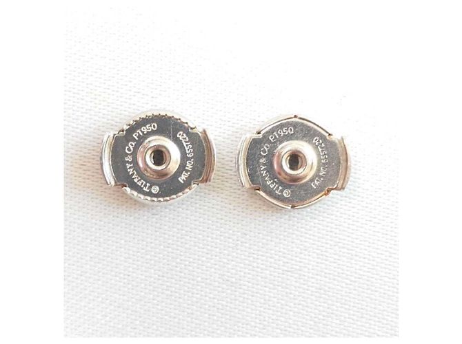 Tiffany & Co Tiffany Platin 950 Papierblumen Ohrstecker - Ansicht 9