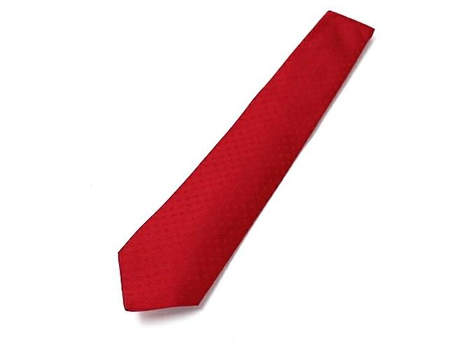 Louis Vuitton Red Silk Cravat - view 8