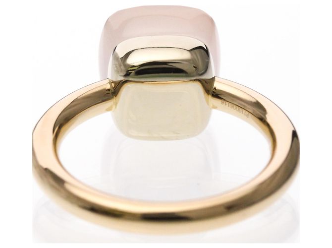 Anello Pomellato Nudo Classico in Oro Rosa e Oro Bianco D'oro - vista 5
