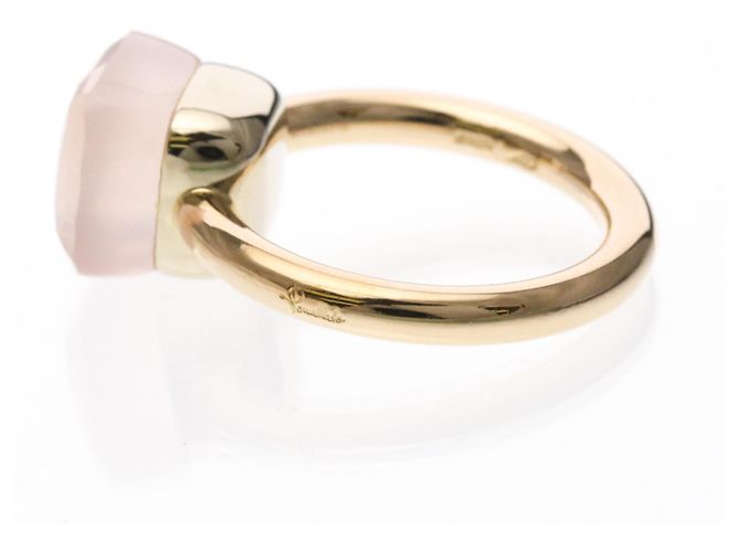 Anello Pomellato Nudo Classico in Oro Rosa e Oro Bianco D'oro - vista 9