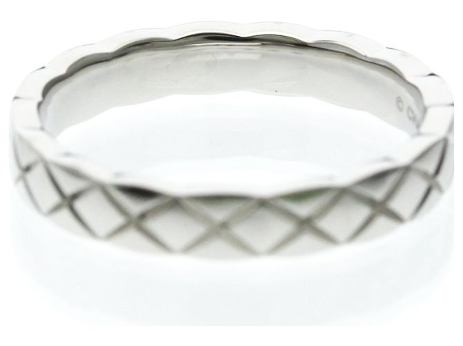 Anello Chanel Coco Crush Modello Mini in Platino Argento - vista 6