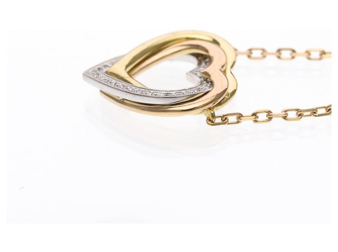 Collar de Diamante Trinity de Cartier Dorado - vista 10