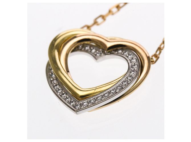 Collar de Diamante Trinity de Cartier Dorado - vista 11