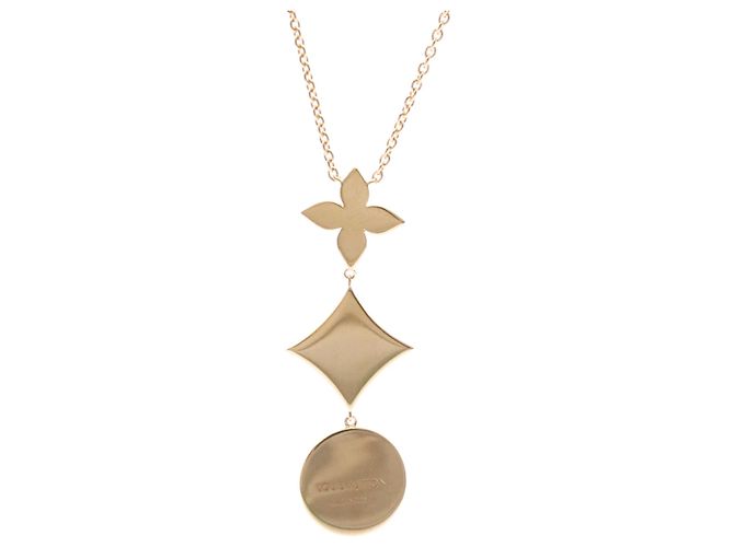 Collana Louis Vuitton Cravate Blossom Nakre D'oro - vista 2