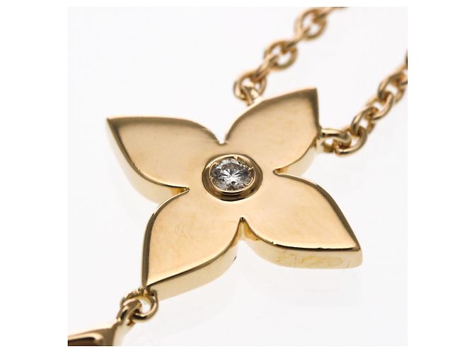 Collana Louis Vuitton Cravate Blossom Nakre D'oro - vista 5