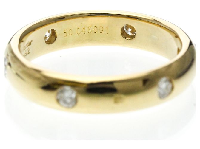 Anello Stella Cartier in oro giallo 18K con diamante D'oro - vista 8
