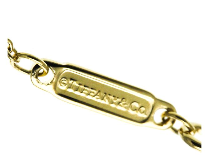Tiffany & Co Collana in diamante Tiffany T Circle in oro giallo 18K D'oro - vista 7