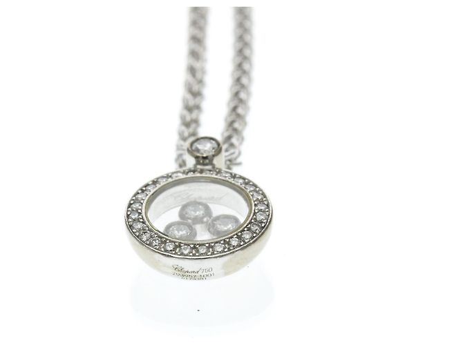 Collar Péndulo Chopard Happy Diamonds Plata - vista 5