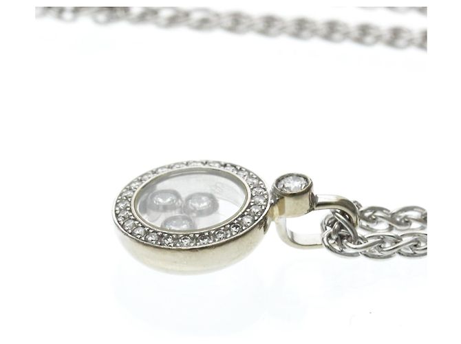 Collar Péndulo Chopard Happy Diamonds Plata - vista 6