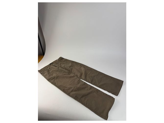 Vintage Versace Hose Khaki M - Ansicht 5