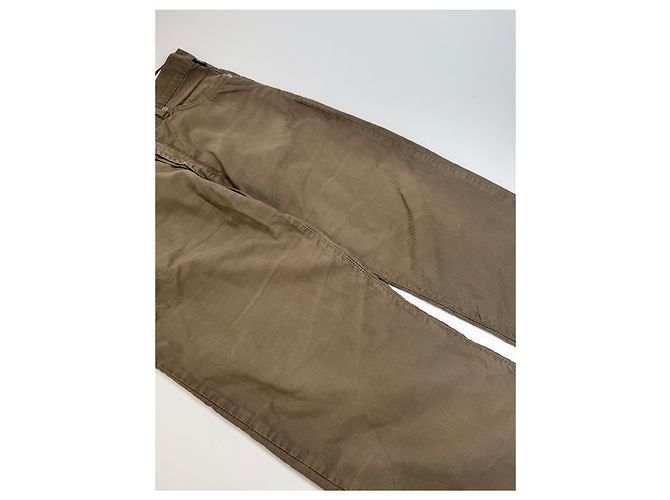Vintage Versace Hose Khaki M - Ansicht 6