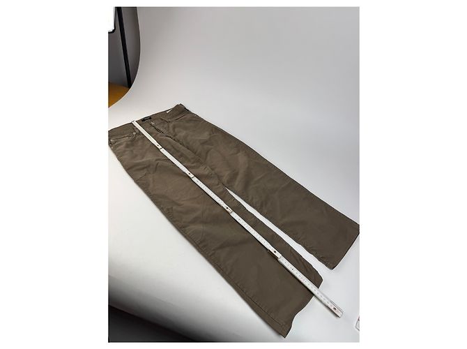 Vintage Versace Hose Khaki M - Ansicht 7