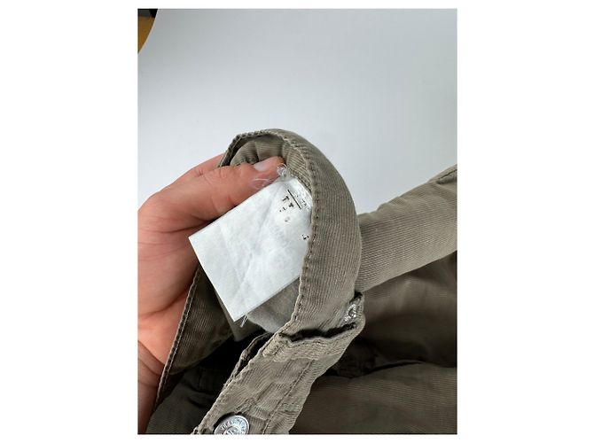 Vintage Versace Hose Khaki M - Ansicht 8