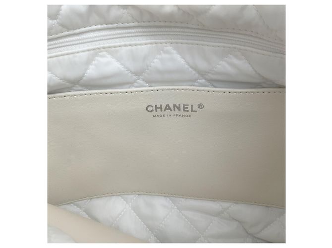Chanel 2034 White Shearling Backpack - view 7
