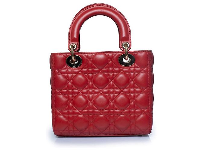 Christian Dior, La mia borsa Lady Dior ABCDior Rosso - vista 2