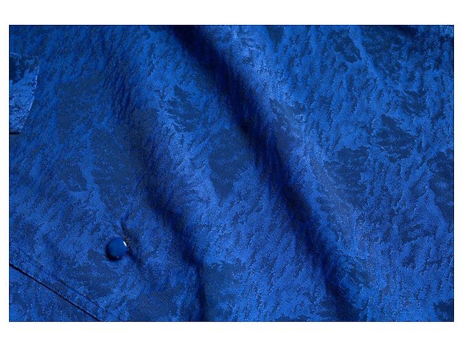 Christian Dior, blusa vintage blu - vista 5