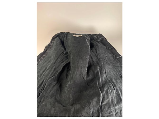 Vintage Gianni Versace Polyester Parka Schwarz 40/L - Ansicht 11