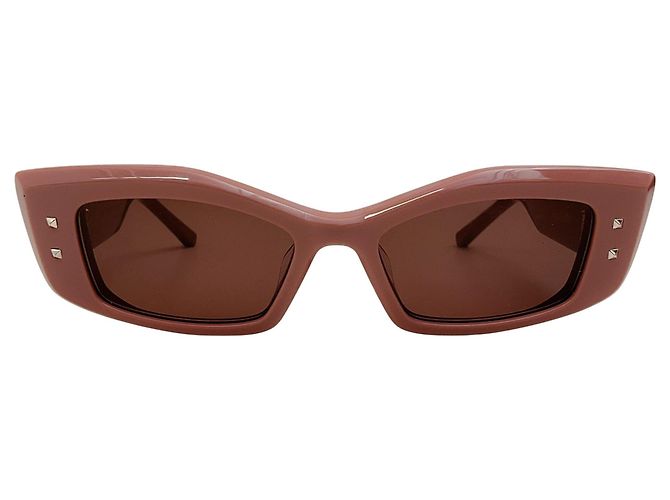 Valentino Garavani Gafas de sol Valentino Marrón / Oro V Quattro Castaño - vista 2