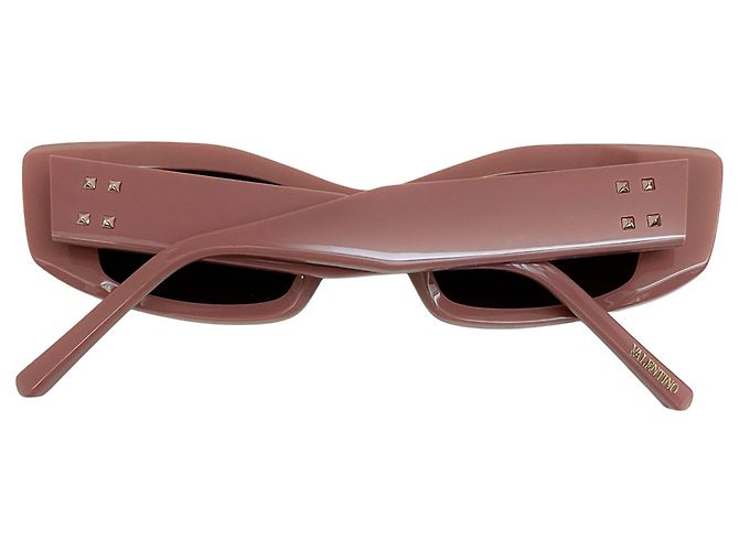 Valentino Garavani Gafas de sol Valentino Marrón / Oro V Quattro Castaño - vista 8